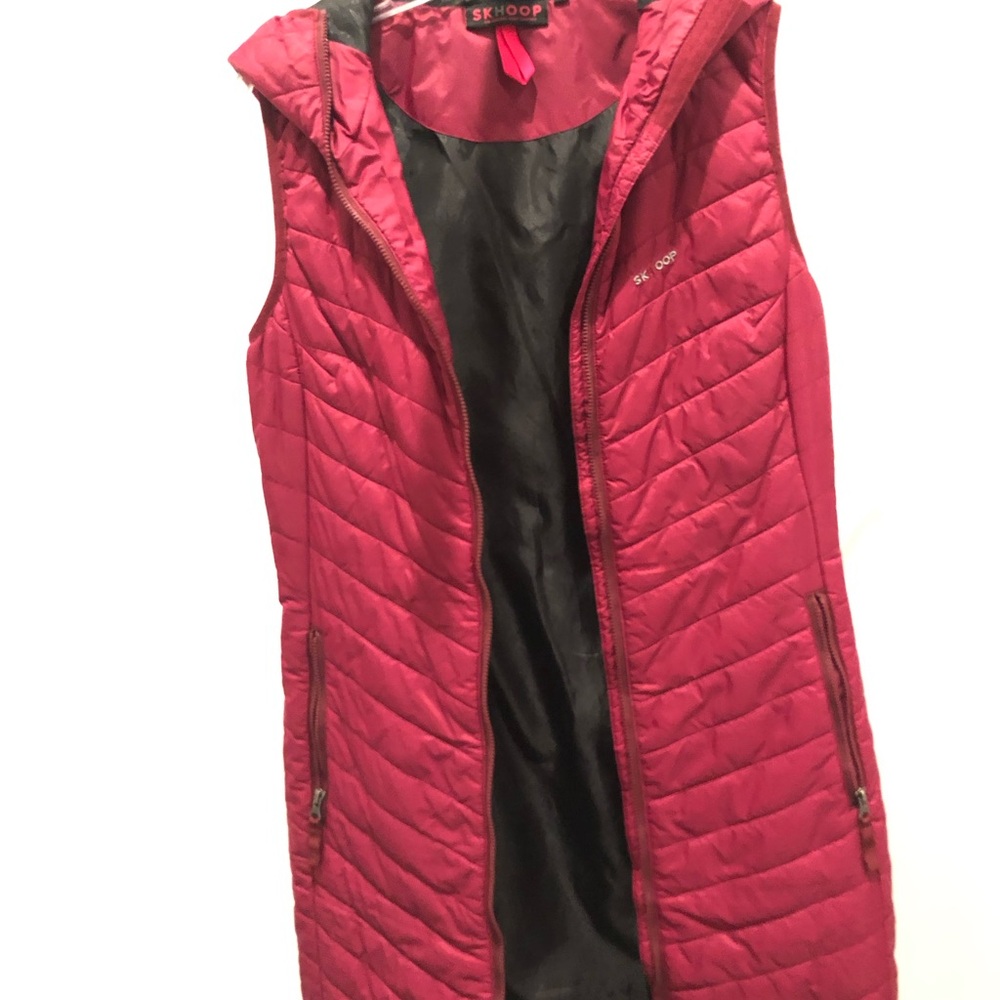 Women's Pink Quilted Vest